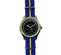The Regimental Shop Royal Horse Artillery Orologio militare multi quadrante, Blu/giallo., one size fits all
