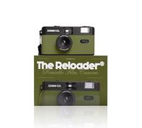 The Reloader Fotocamera a pellicola riutilizzabile da 35 mm con flash, compatibile con tutte le pellicole da 35 mm, punto analogico e scatto con avanzamento e riavvolgimento manuale, perfetta per