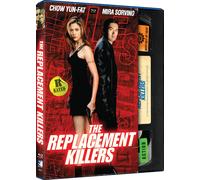 The Replacement Killers Retro VHS (Blu-ray) Chow Yun-Fat Mira Sorvino