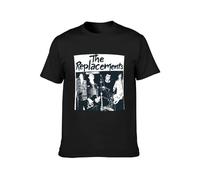 The Replacements Hardcore Punk Rock Alternative Band Graphic O-Neck 100% Cotton Short Sleeve Unisex T-Shirt S