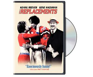 The Replacements (Keepcase) (DVD) Keanu Reeves Gene Hackman Orlando Jones