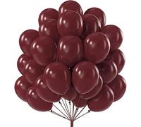 THE REPLICANT Accessori per Feste / 20 Palloncini Rosso Scuro/Dimensioni: 30 x 30 cm