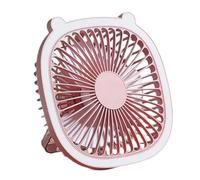 THE REPLICANT Ventilatore LED ricaricabile USB (rosa)