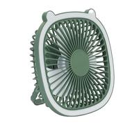 THE REPLICANT Ventilatore luminoso a led ricaricabile usb (verde)