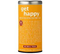 The Republic Of Tea Be Well Red Rooibos Tea - Get Happy - No.13 Tea For Lifting Your Spirits, 36 Tea Bag Tin