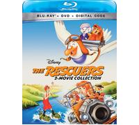 THE RESCUERS 2-MOVIE COLLECTION (Blu-ray) Bob Newhart Ken Anderson Ted Berman