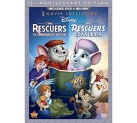 The Rescuers: 35th Anniversary Edition (The Rescuers / The Rescuers Down Under) (Thee-Disc Blu-ray/DVD Combo in DVD Packaging) by Walt Disney Video