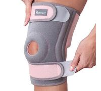 The Restored Ginocchiera Sportiva con ContourFIT Comfort Shape - Supporto Regolabile per Ginocchio per Camminare, Correre e per Sollievo dal Dolore Articolare - Tutore Ginocchio per Donne - Rosa