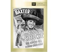 Return of the Cisco Kid, The (DVD) Cesar Romero Lynn Bari Warner Baxter