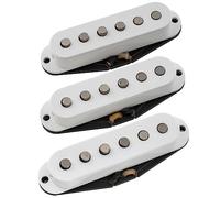 The Revival Pickups RPS5 1954 Strat Vintage Alnico 3 Pick up Single Coil Set per Chitarra Elettrica tipo Strato, Bianco