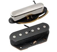 The Revival Pickups RPT1 TG Specials Vintage Alnico 5 Pick up Single Coil Set per Chitarra Elettrica tipo Tele, Nickel