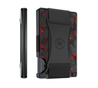 The Ridge Portafoglio Forged Carbon in carbonio forgiato - Portafoglio ultraleggero con blocco RFID, Ember Bundle, Moderno
