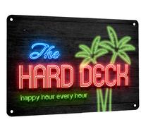 The Rigido Strato, a Doppia Leva Film A4 Metallo BAR Casa Insegna - Neon Palme