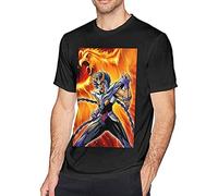 The Rise of Ikki The Phoenix Printed T-Shirt Mens Unisex Black Tees L