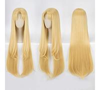 The Rising of the Shield Hero Cosplay Wig Filo God Bird Tate no Yuusha no Nariagari Halloween Yellow Long Straight hair+Wig Cap
