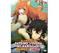 The Rising Of The Shield Hero Stagione 1-3 DVD anime [Dub inglese]