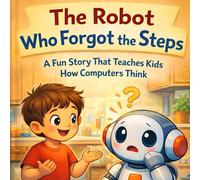 The robot who forgot the steps: A funny story that teaches kids how computers think