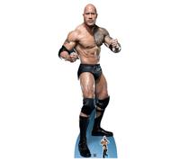 The Rock Dwayne Johnson Fight Posizione Wwe Lifesize E Mini Cartone Ritaglio