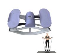 The Rock Stepper, stepper laterale portatile con display digitale, per glutei per gambe a basso impatto per allenamento a casa, traccia delle calorie delle ripetizioni del tempo(Purple)