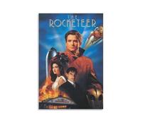 The RocketeerArt - Dipinto decorativo impermeabile e antimacchia, per soggiorno, studio, caffetteria, installazione gratuita, facile da pulire, idea regalo preferita, senza cornice, stile 60 x 9 cm