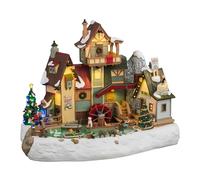 Lemax – The Rocky River Grist Mill – con alimentatore 4.5V, attrazioni e suoni – Cod. 45269