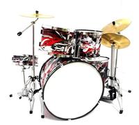 The Rolling Stones - Batteria in Miniatura - Miniature Drum Set - Mini Bateria