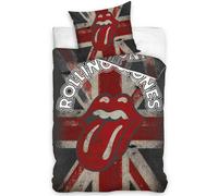The Rolling Stones Camera - Singolo Copripiumino Set 100% Cotone & Cuscino