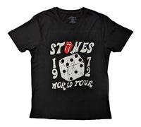 The Rolling Stones Dice Tour '72 ufficiale Uomo maglietta unisex