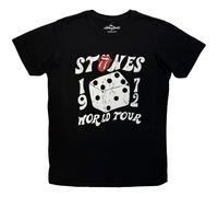 The Rolling Stones Dice Tour Premium Carbon autorizzato Uomo maglietta