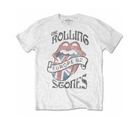 The Rolling Stones Europe 82 T-Shirt Licenza Ufficiale Ragazzo Rockoff RSTS61MW