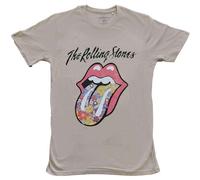 The Rolling Stones Flowers Tongue ufficiale Uomo maglietta unisex