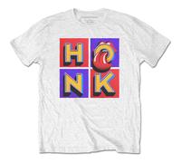 The Rolling Stones Honk Album White autorizzato Uomo maglietta