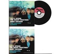 The ROLLING STONES - Let's spend the night together 2-track CARD SLEEVE 1) Let's spend the night together 2) Ruby Tuesday CDSINGLE