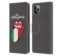 THE ROLLING STONES LICKS 1 CUSTODIA COVER PORTAFOGLIO IN PELLE PER APPLE iPHONE
