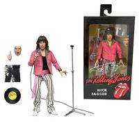 The Rolling Stones Mick Jagger (1975) 8” Vestita Action Figure NECA 07756