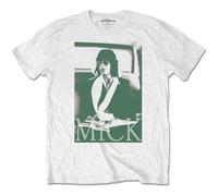 The Rolling Stones Mick Photo Version 1 autorizzato Uomo maglietta