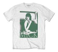 The Rolling Stones Mick Photo Version 1 autorizzato Uomo maglietta