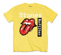 The Rolling Stones No Filter Text ufficiale Uomo maglietta unisex