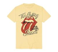 The Rolling Stones Only Rock N Roll Uomo T-Shirt Giallo 100% Cotone Regular
