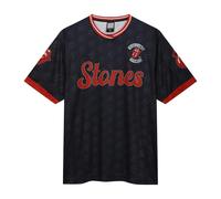 The Rolling Stones Paint It Nero Rock FC Football Shirt Size XXL
