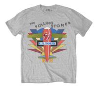 The Rolling Stones Retro Us Tour 1975 autorizzato Uomo maglietta