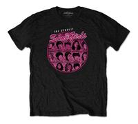 The Rolling Stones Some Girls Circle Version 1 autorizzato Uomo maglietta