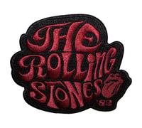 The Rolling Stones Swirl Logo 82 Woven Patch Size One Size
