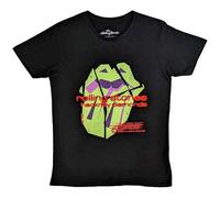 The Rolling Stones T Shirt Hackney Diamonds Neon Tongue Nuovo Ufficiale Nero Size M