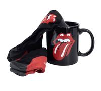 The Rolling Stones Tazza & Calzino Set,Compleanno,Natale Regalo Ufficiale Merce