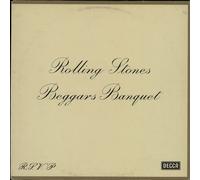 The Rolling Stones - THE ROLLING STONES Beggars Banquet. TOP COPY. Rare UK first MONO pressing on UNBOXED RED DECCA label 1968.
