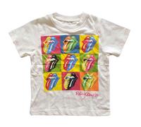 The Rolling Stones Two-Tone Tongues ufficiale Bambino maglietta