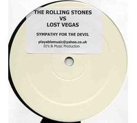 The Rolling Stones vs. Lost Vegas - Sympathy For The Devil 45 RPM, Single Sided White Label)