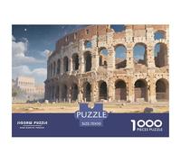 The Roman Colosseum Puzzle 1000 Pezzi Per Adulti Landmark Building Perfetto Per Appassionati Di Puzzle Classici Giochi Rilassamento Regalo Giocattolo Colorato Per La Famiglia Decorazione Della Famigli