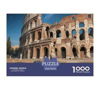 The Roman Colosseum Puzzle 1000 Pezzi Per Adulti Landmark Building Puzzle Impegnativo E Difficile Per Straordinario Classici Giochi Rilassamento Puzzle Per Uomo E Done Idea Regalo 70x50cm/1000pcs